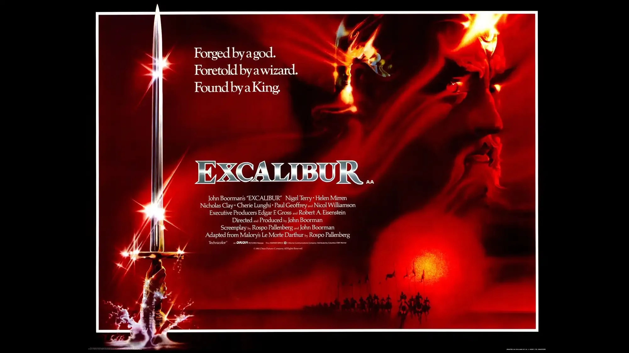 Excalibur movie review